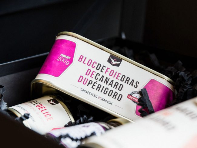 Design foies gras nouvelle aquitaine