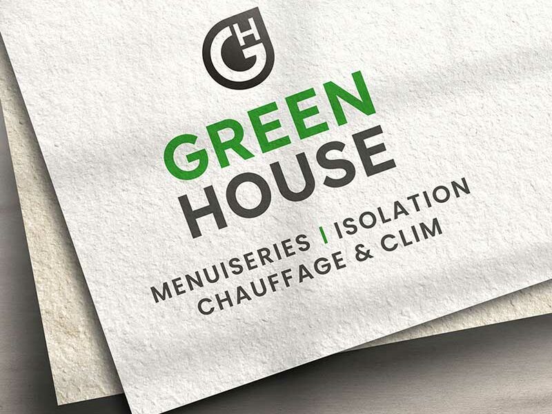 création logotype - Green House