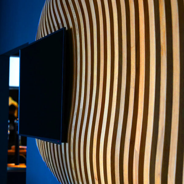 ostoria habillage mural bois hotel