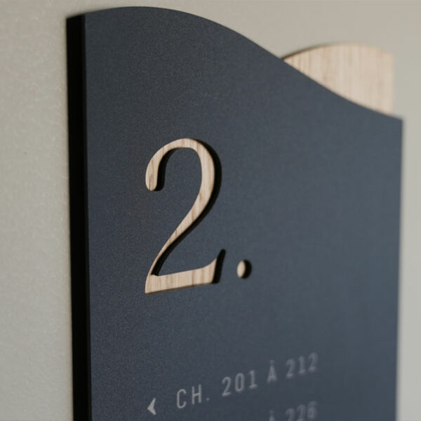 ostoria signaletique interieure hotel